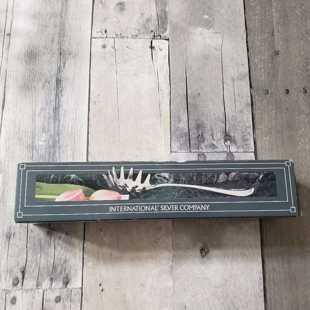 Vintage Unused Silver-plated Spaghetti Server